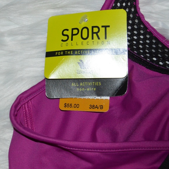 Wacoal Sport Bra NWT Wireless 38A/B - Picture 3 of 5